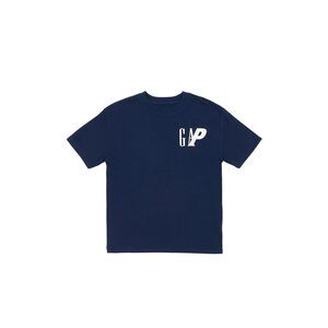 Small 6-7 Palace X Gap T Shirt Small Kids 6-7  Navy Blue New In Bag Retail $40